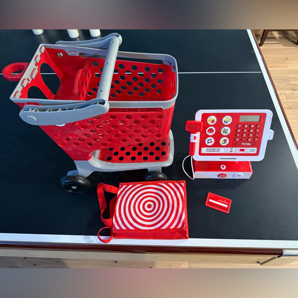 Target Shopping Cart and Cash Register Set